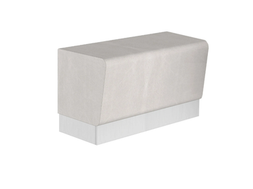 ROUND - Backless Eco-leather bench seating by FIT INTERIORS - view 3